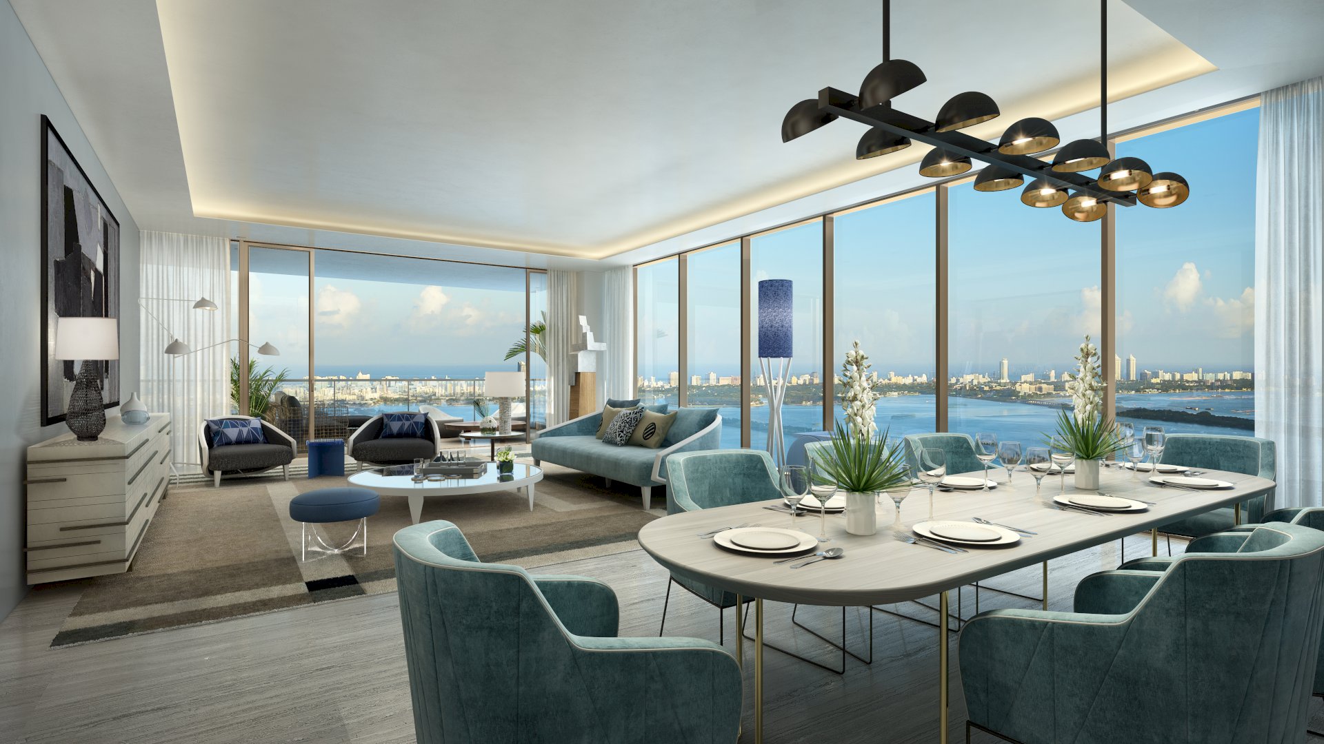 Elysee Miami Living Room