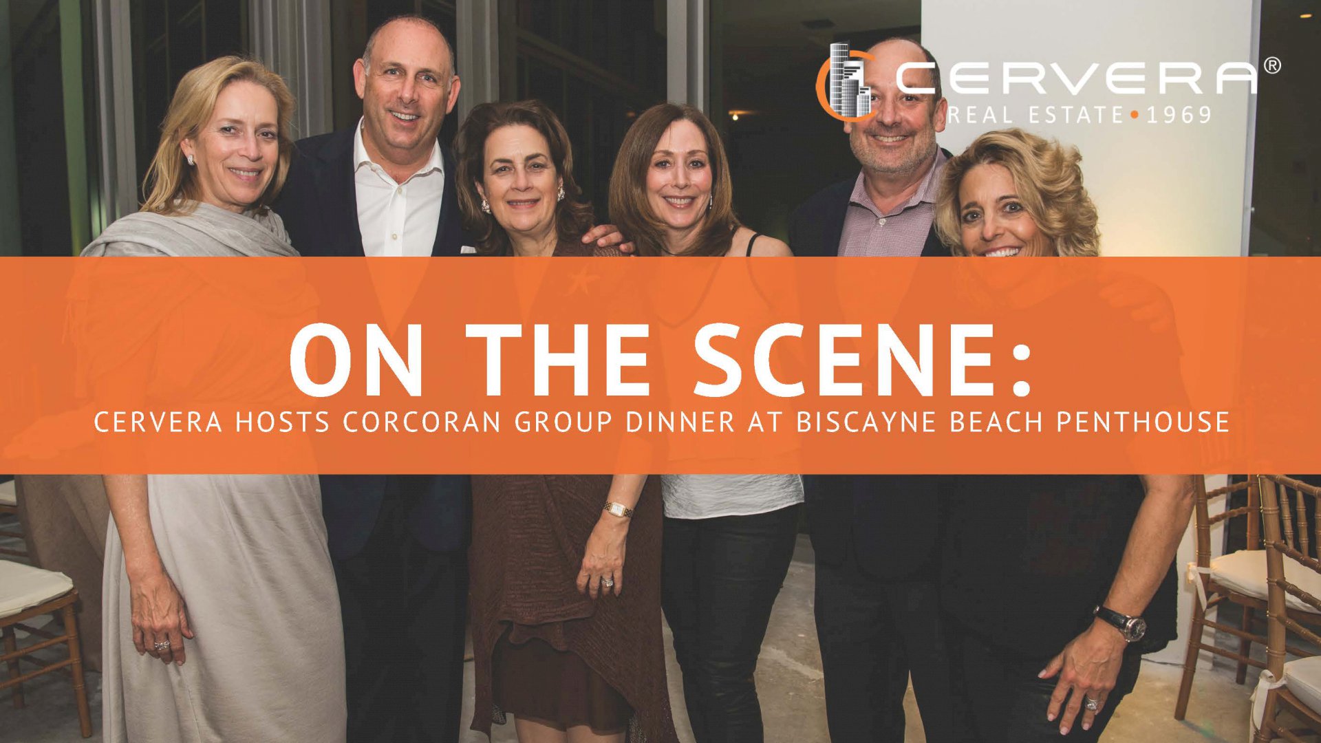 On the Scene: Corcoran Group Dinner at the Biscayne Beach Penthouse