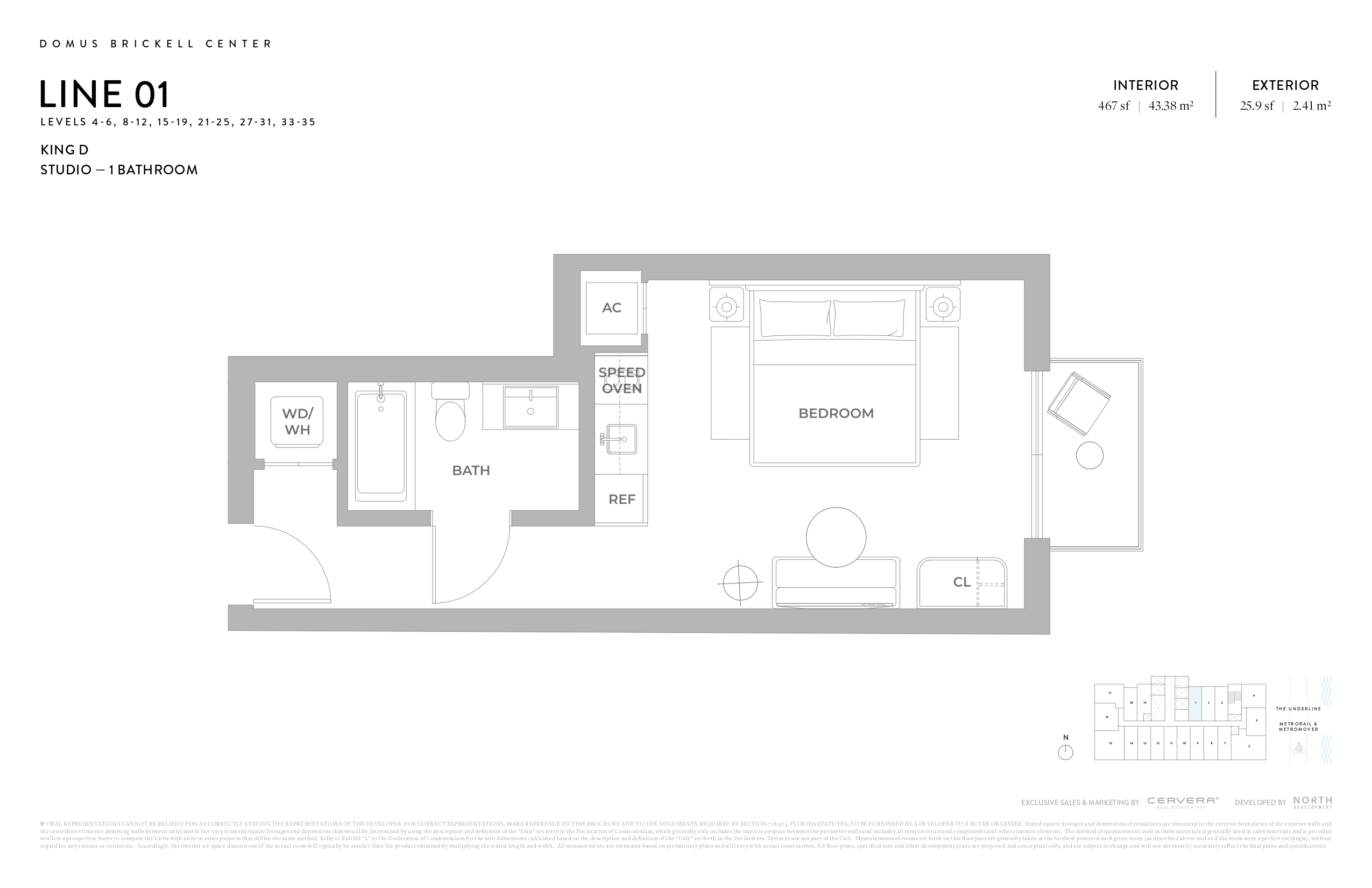 KING D STUDIO | LEVELS 4-6, 8-12, 15-19, 21-25, 27-31, 33-35