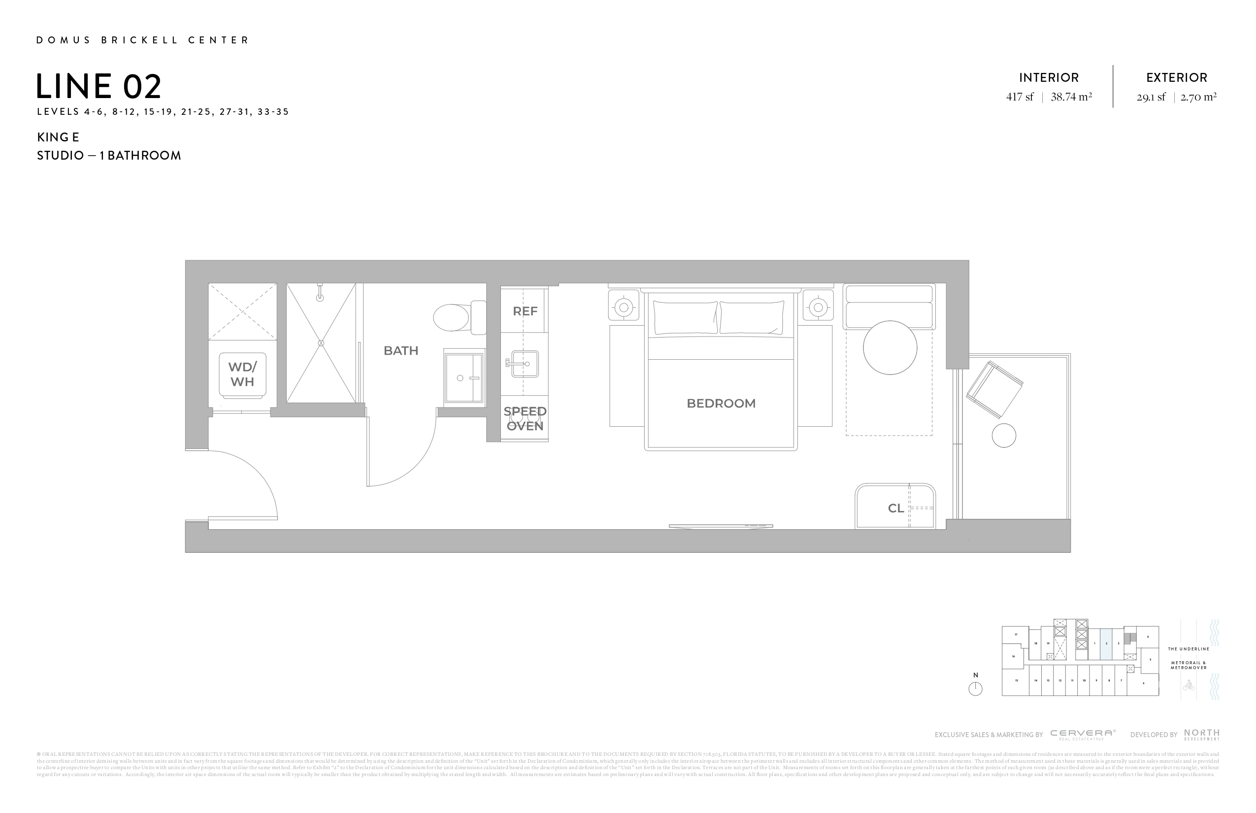 KING E STUDIO | LEVELS 4-6, 8-12, 15-19, 21-25, 27-31, 33-35