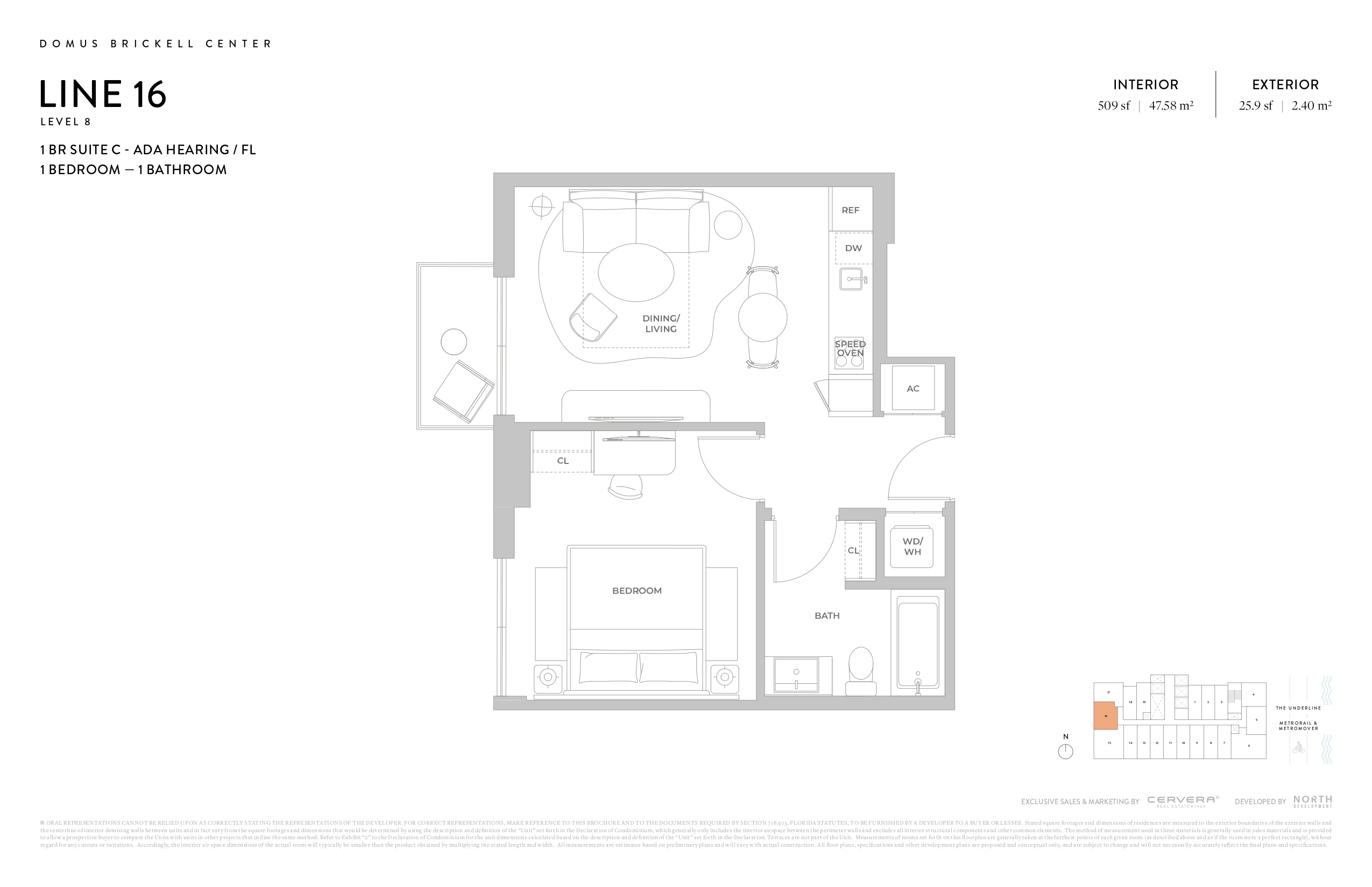 1 BR SUITE C | LEVEL 8