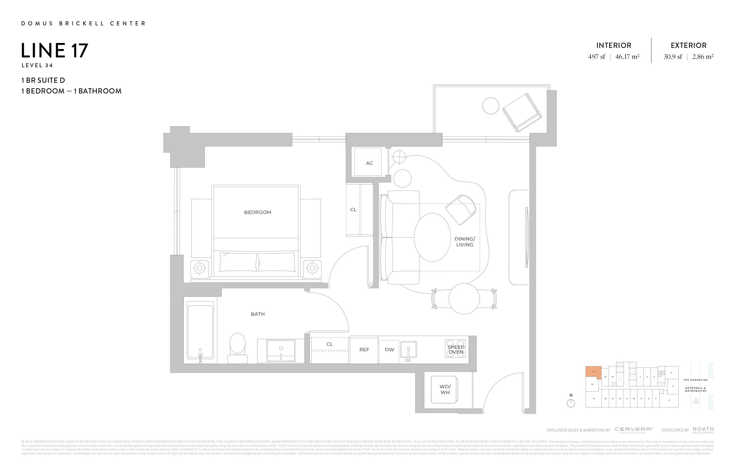 1 BR SUITE D | LEVEL 34